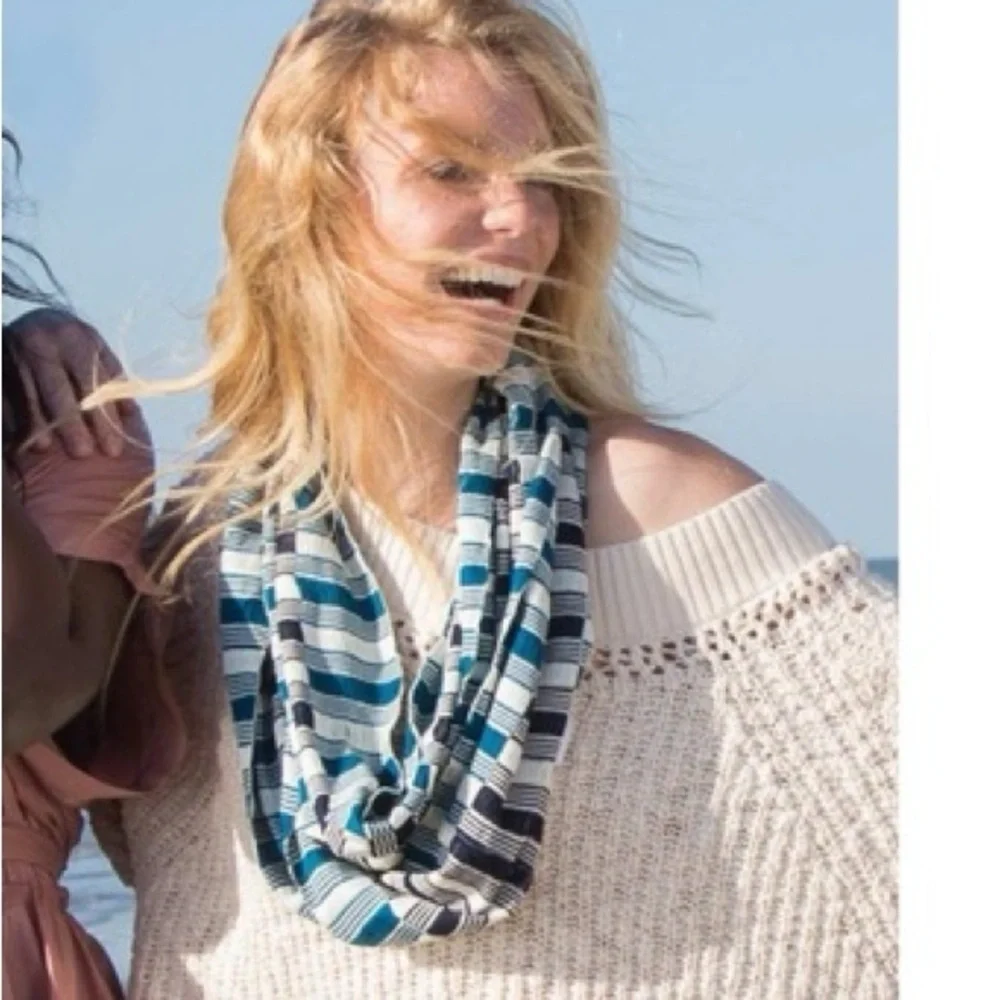 Noonday Collection Guatemalan Feliz infinity scarf NWT